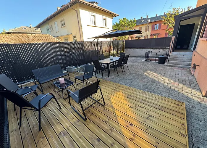 Just In Colmar, Maison Complete Avec Parking Prive Feriehus