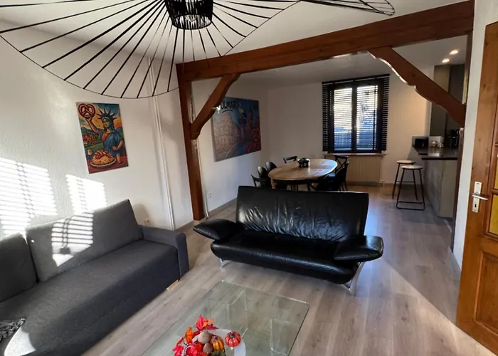 Just In Colmar, Maison Complète Avec Parking Privé * Colmar