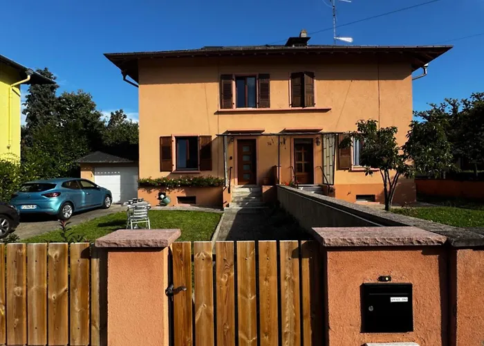 Feriehus Just In Colmar, Maison Complete Avec Parking Prive